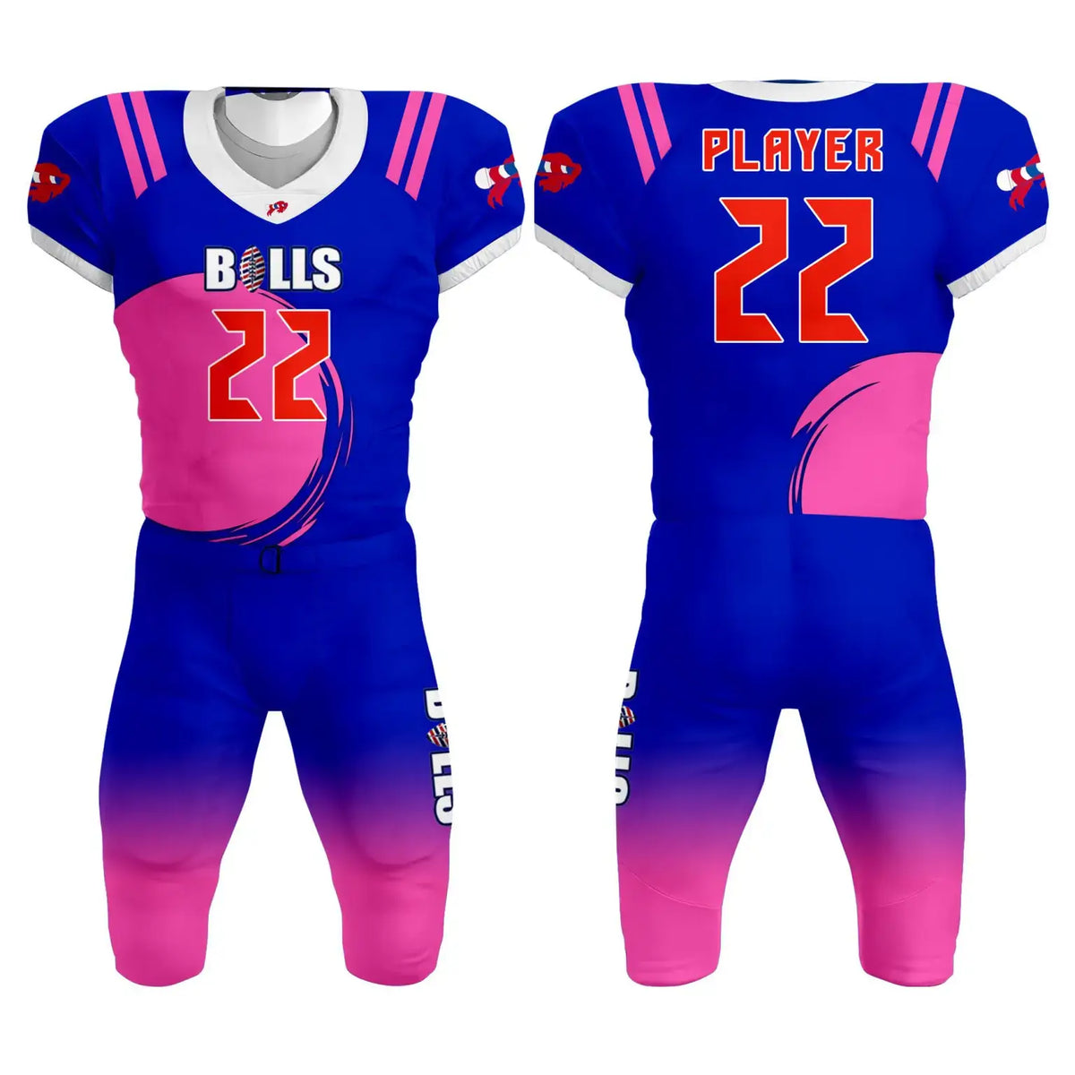 Custom American Football Uniform Sets
