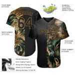 Custom203d20Pattern20Design20Golden20And20Green20Tropical20Leaves20In20The20Style20Of20Jungle20And20Hawaii20Authentic20Baseball20Jersey200001.jpg