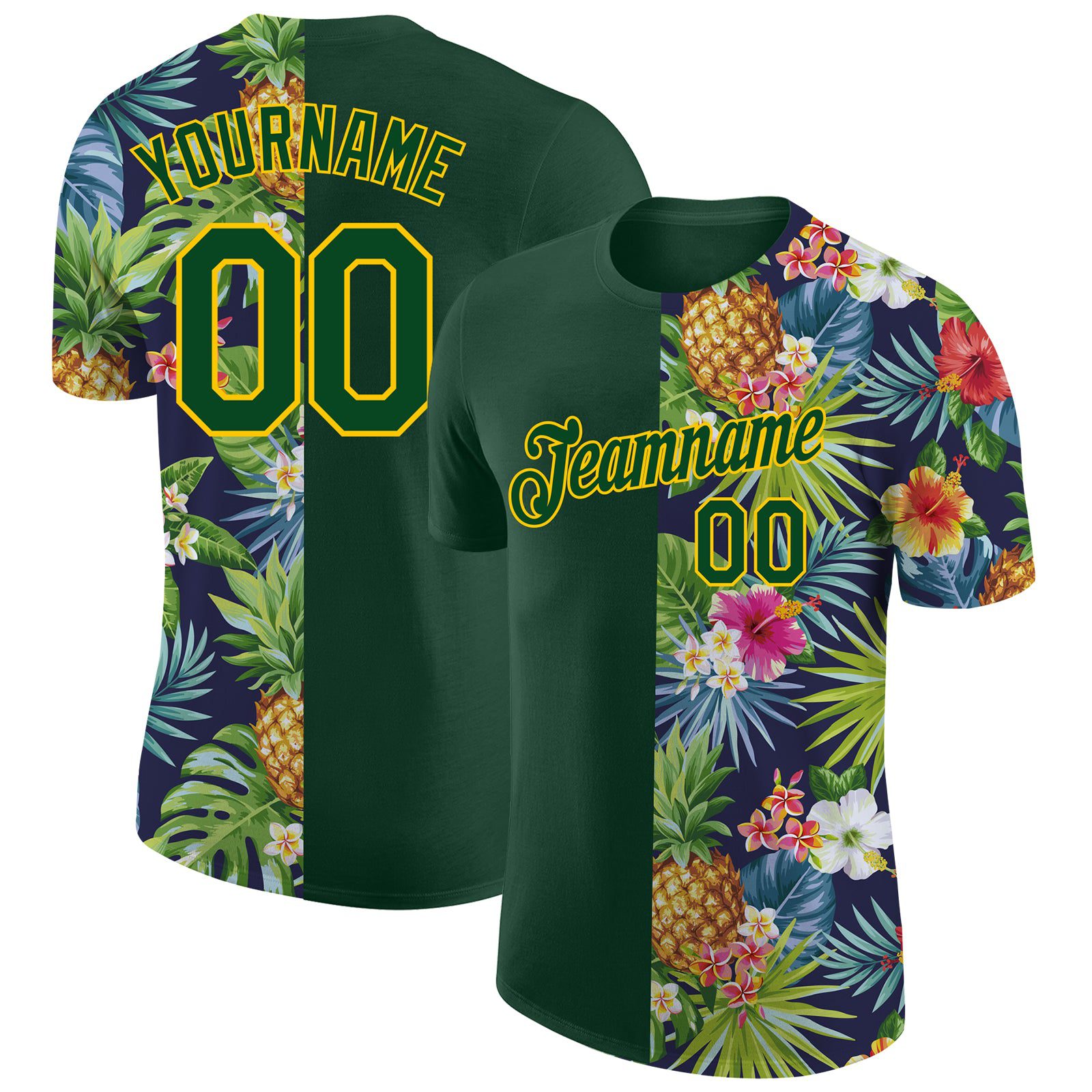 Custom203d20Pattern20Design20Tropical20Pattern20With20Pineapples20Palm20Leaves20And20Flowers20Performance20T20Shirt200001.jpg