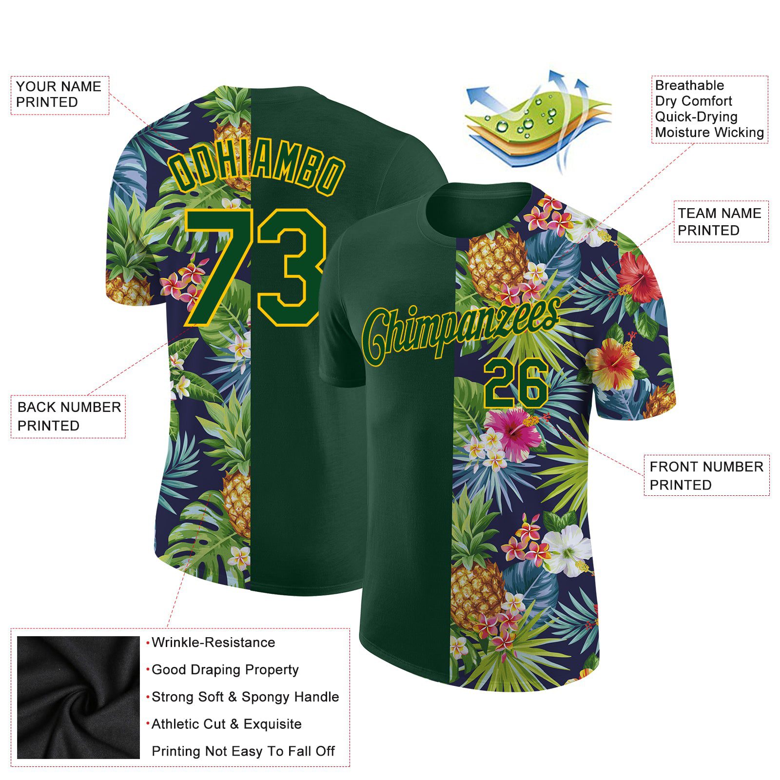 Custom203d20Pattern20Design20Tropical20Pattern20With20Pineapples20Palm20Leaves20And20Flowers20Performance20T20Shirt200002.jpg