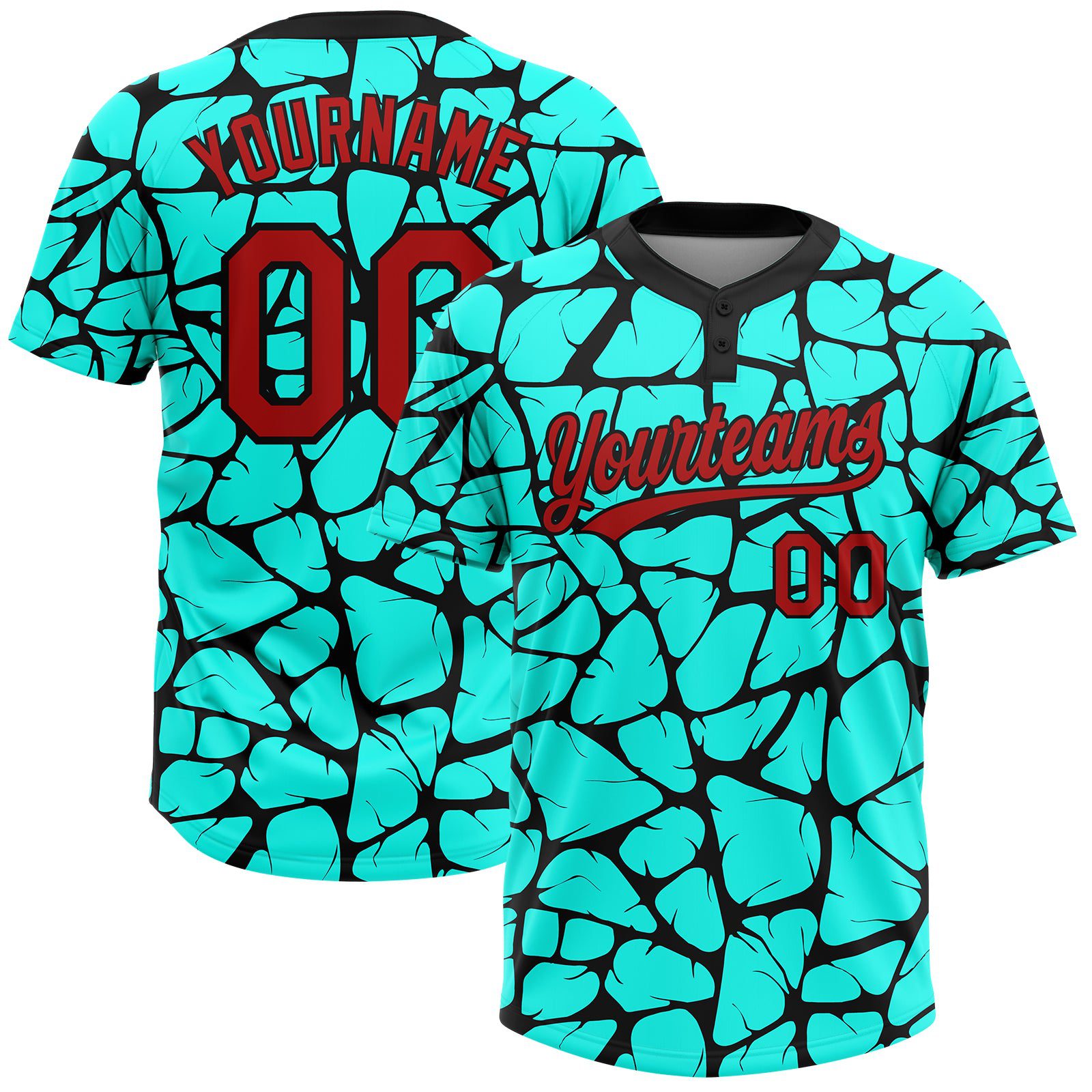 Custom20Aqua20Red20Black203d20Pattern20Two20Button20Unisex20Softball20Jersey200001.jpg