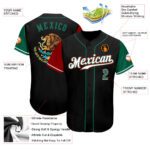 Custom20Black20Kelly20Green20Red20Authentic20Mexico20Two20Tone20Baseball20Jersey200001.jpg