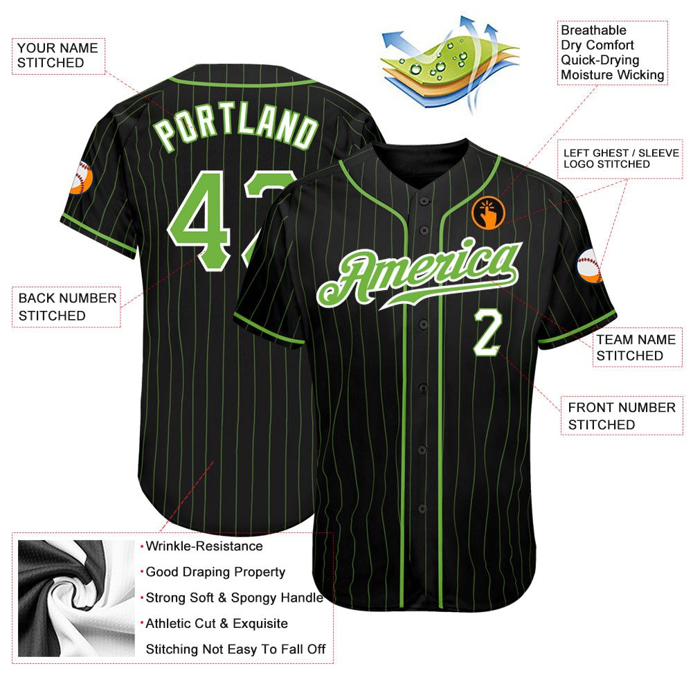 Custom20Black20Neon20Green20Pinstripe20Neon20Green20White20Authentic20Baseball20Jersey200004.jpg