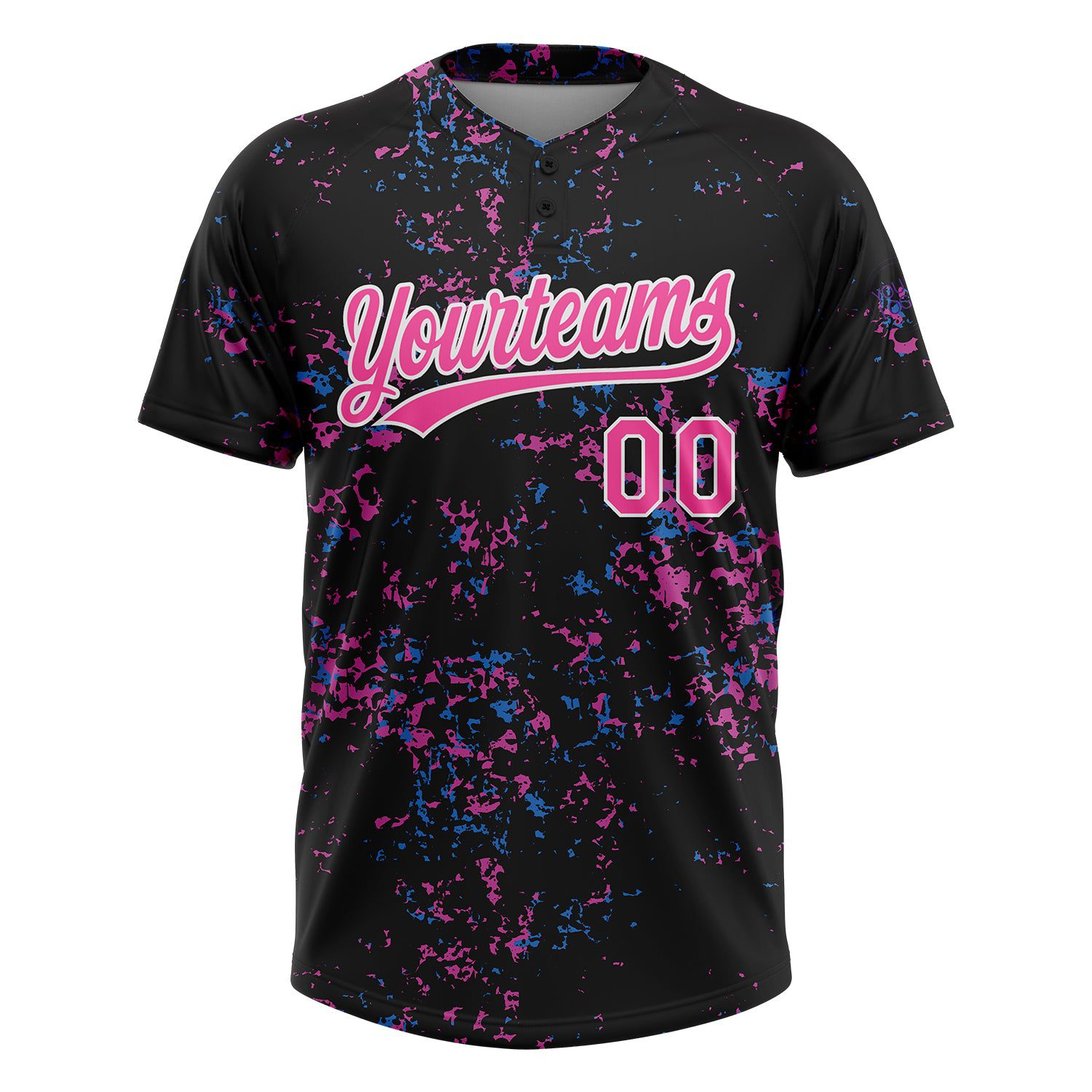 Custom20Black20Pink20White203d20Pattern20Two20Button20Unisex20Softball20Jersey200002.jpg