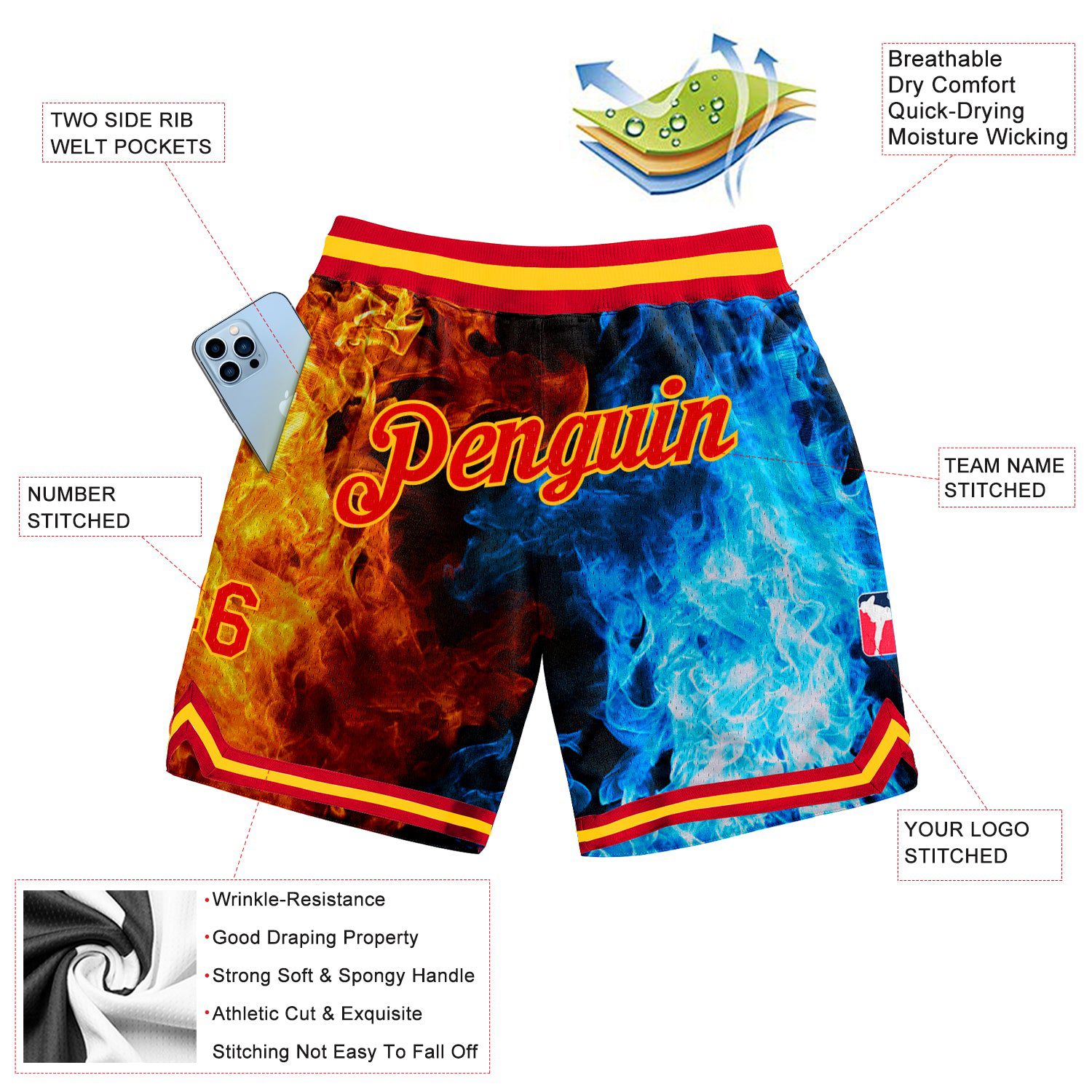 Custom20Black20Red20Gold203d20Pattern20Design20Flame20Authentic20Basketball20Shorts200002.jpg