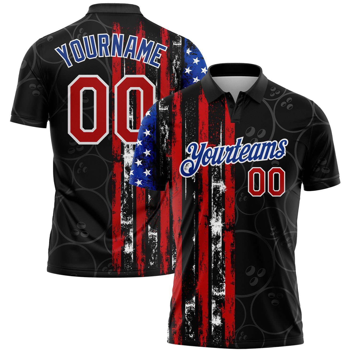 Custom20Black20Red20Royal203d20Pattern20Design20Bowling20Ball20American20Flag20Performance20Polo20Shirt200001.jpg