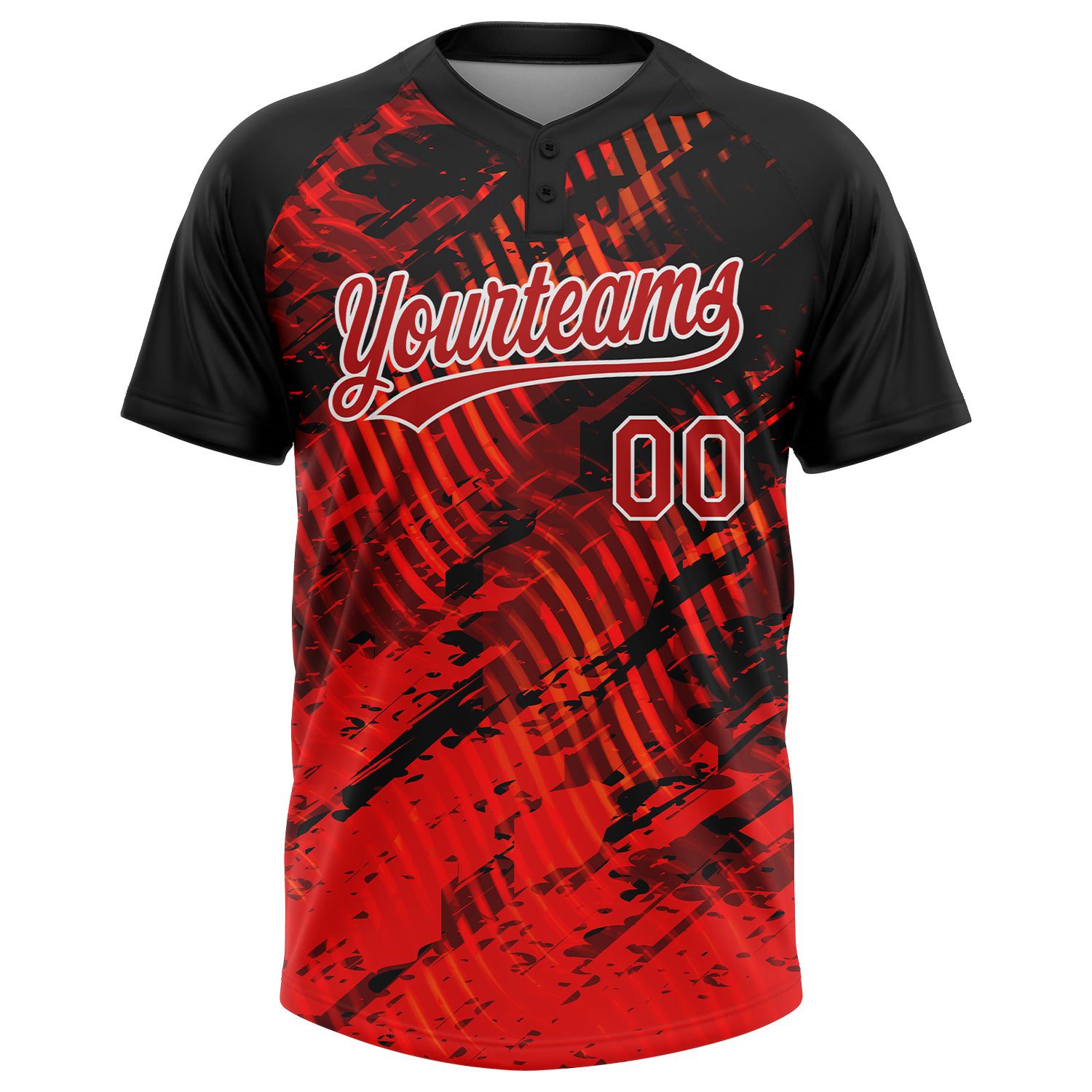 Custom20Black20Red20White203d20Pattern20Two20Button20Unisex20Softball20Jersey200002.jpg
