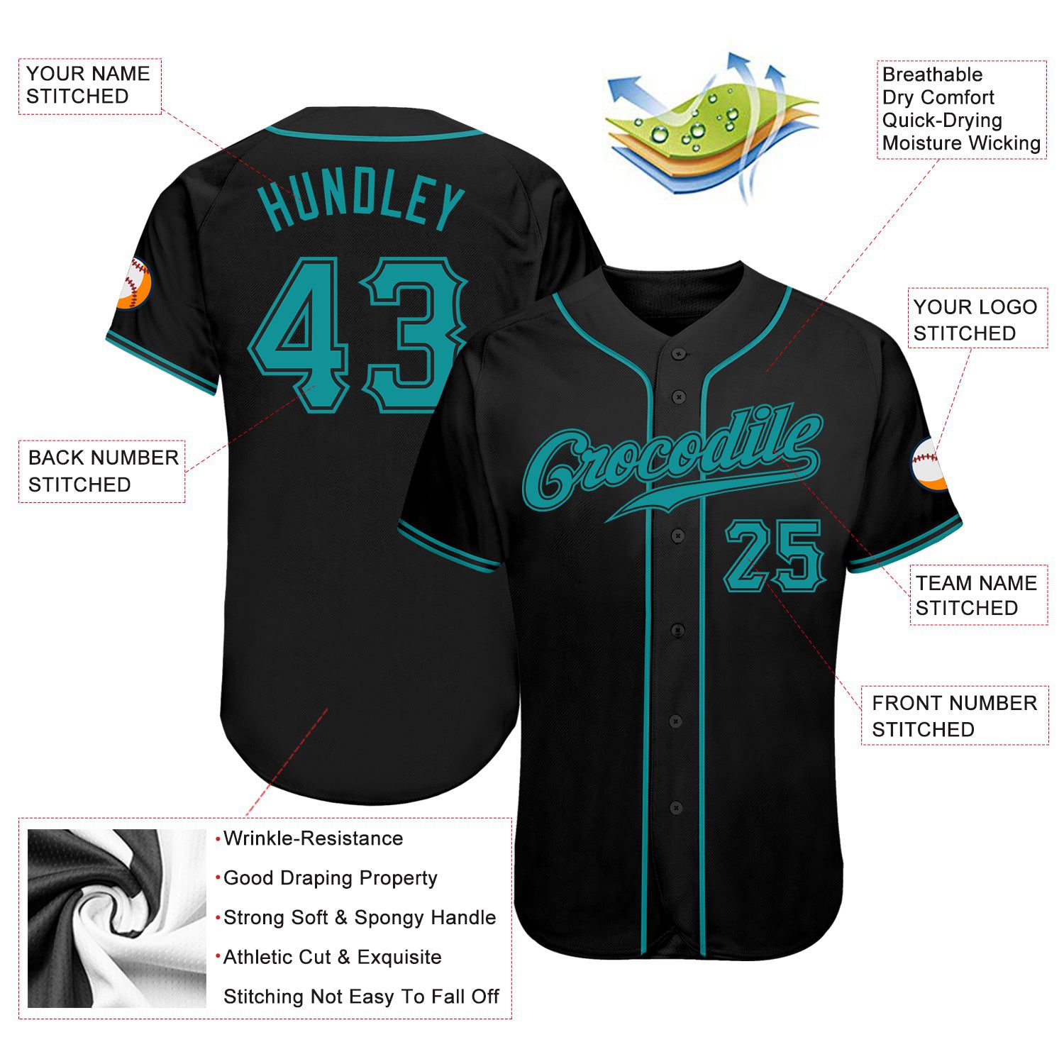 Custom20Black20Teal20Authentic20Baseball20Jersey200004.jpg