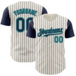 Custom20Cream20Navy20Pinstripe20Teal20Authentic20Two20Tone20Baseball20Jersey200001.jpg