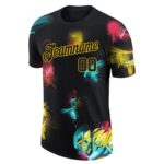 Custom20Graffiti20Pattern20Black20Gold203d20Performance20T20Shirt200001.jpg