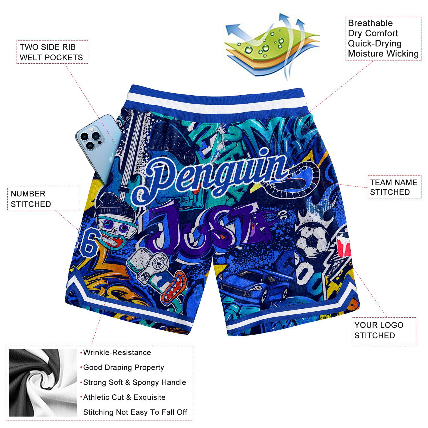 Custom20Graffiti20Pattern20Royal20White203d20Authentic20Basketball20Shorts200003.jpg