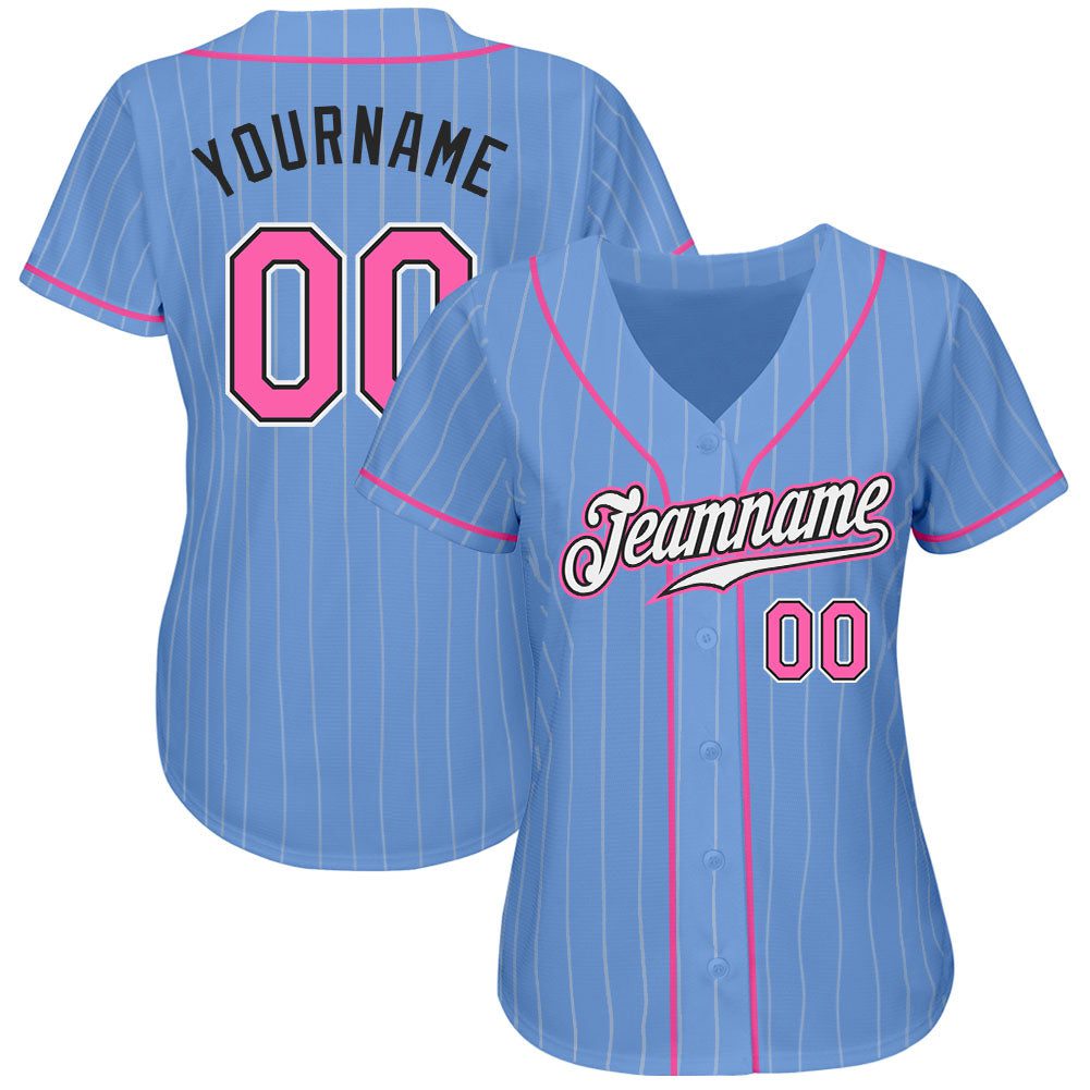 Custom20Light20Blue20White20Pinstripe20Pink20Black20Authentic20Baseball20Jersey200002.jpg