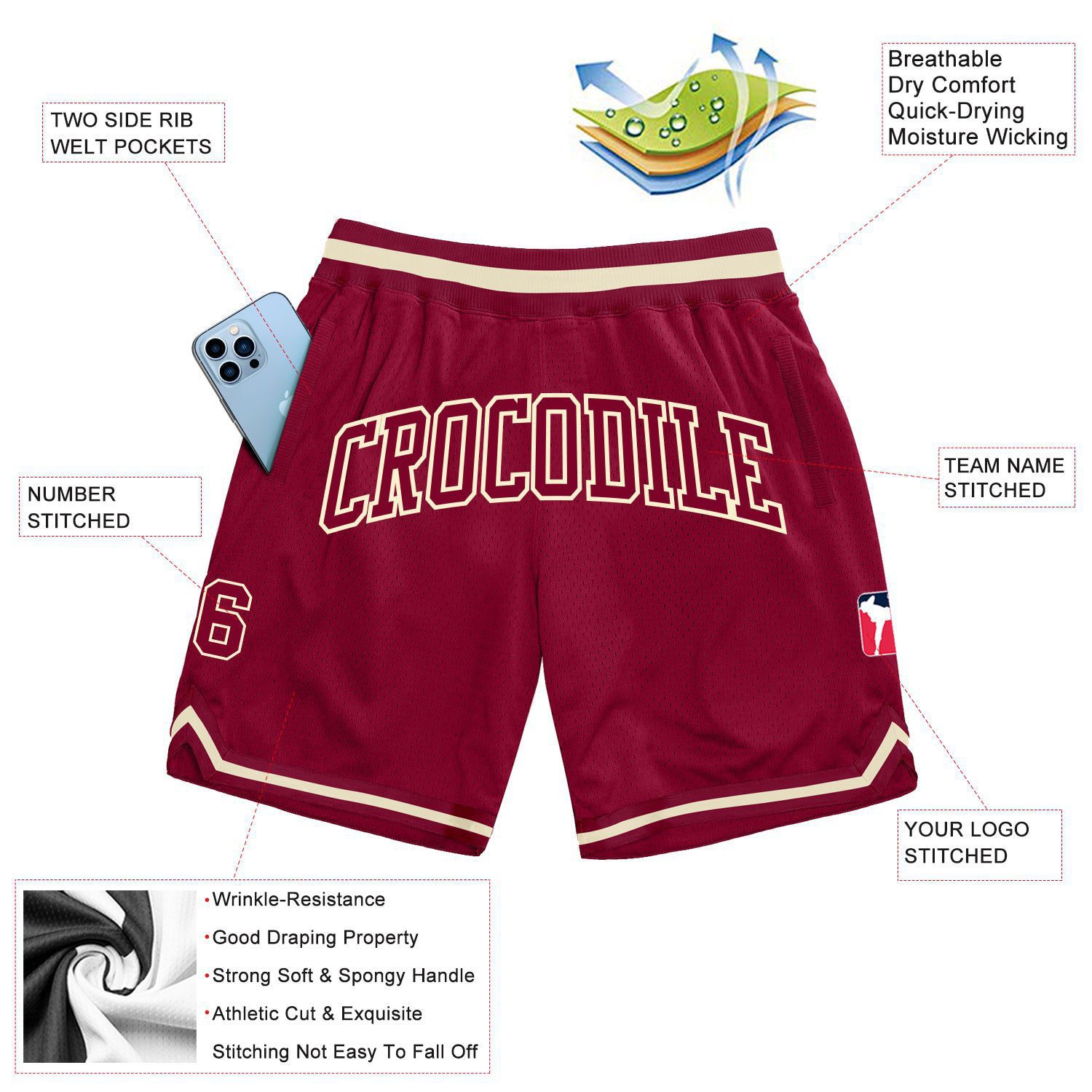 Custom20Maroon20Maroon20Cream20Authentic20Throwback20Basketball20Shorts200002.jpg