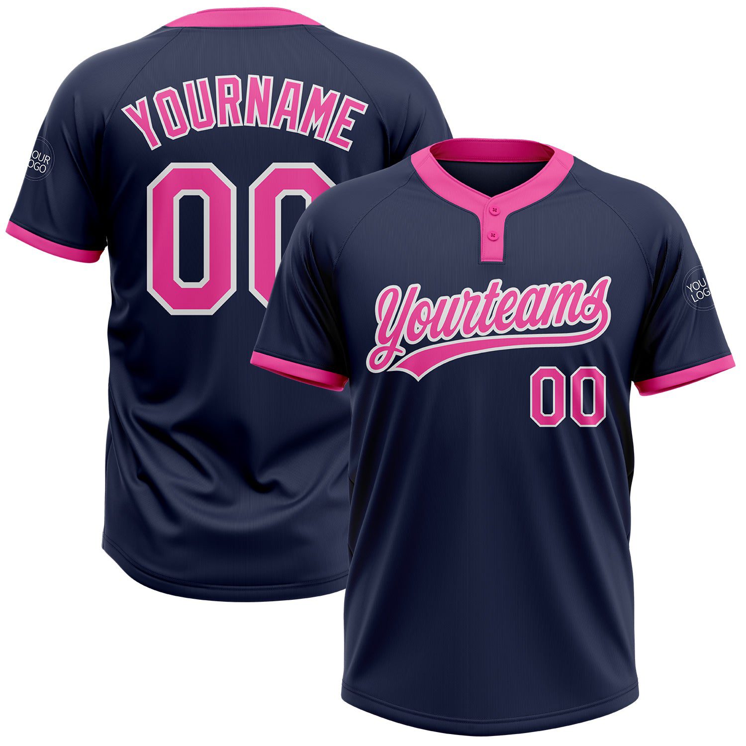 Custom20Navy20Pink20White20Two20Button20Unisex20Softball20Jersey200001.jpg