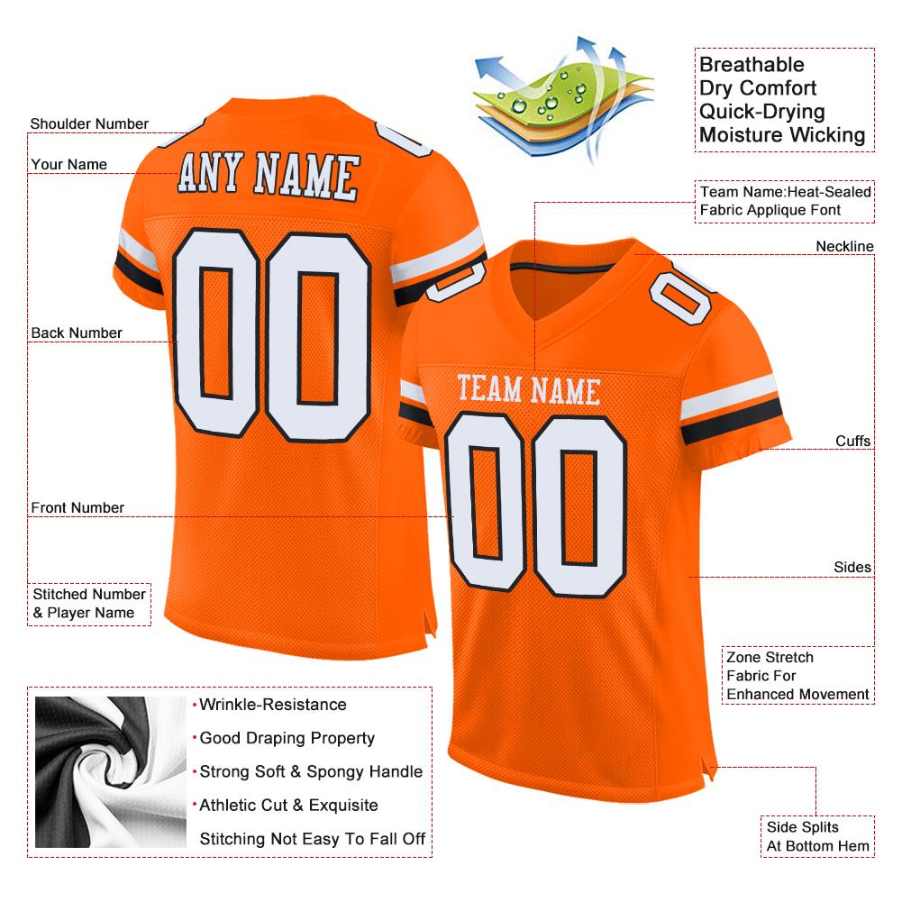 Custom20Orange20White20Black20Mesh20Authentic20Football20Jersey200005.jpg