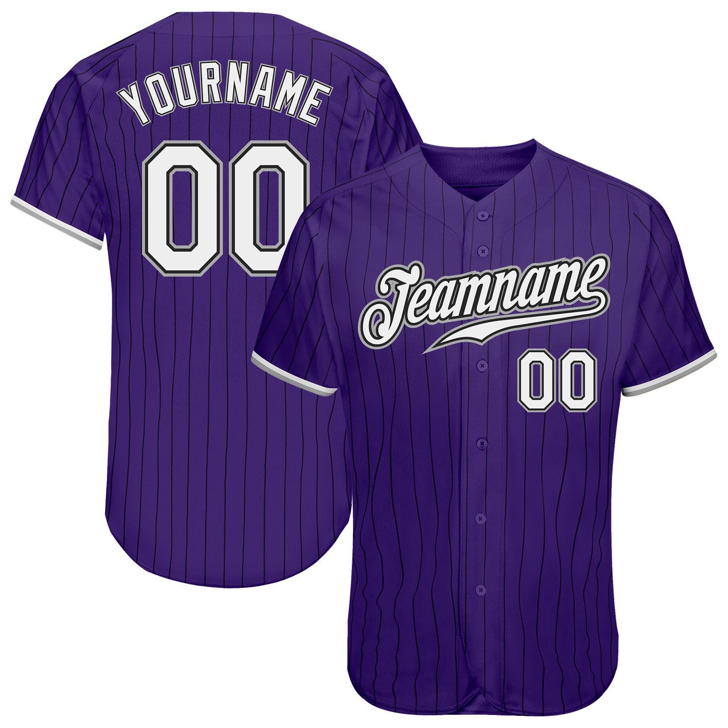 Custom20Purple20Black20Pinstripe20White20Gray20Authentic20Baseball20Jersey200001.jpg