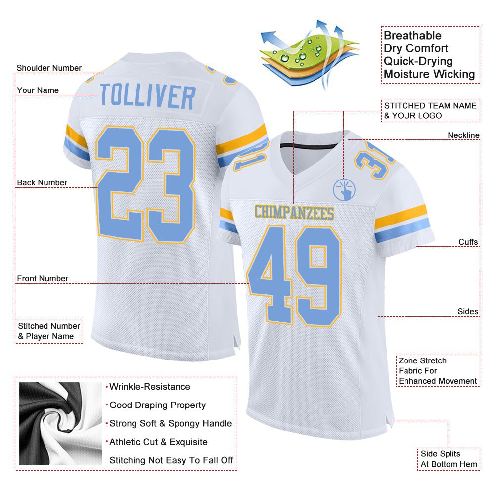 Custom20White20Light20Blue20Gold20Mesh20Authentic20Football20Jersey200003.jpg