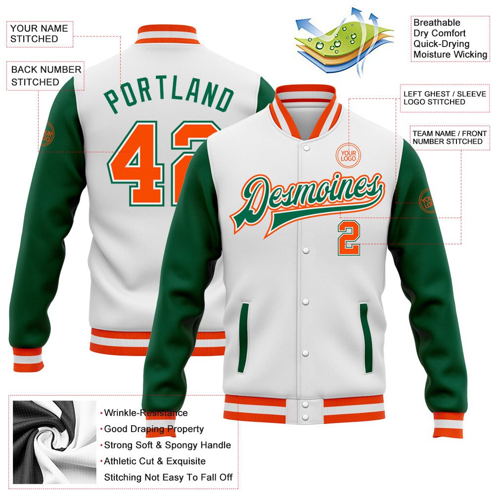 Custom20White20Orange20Kelly20Green20Bomber20Full20Snap20Varsity20Letterman20Two20Tone20Jacket200005.jpg