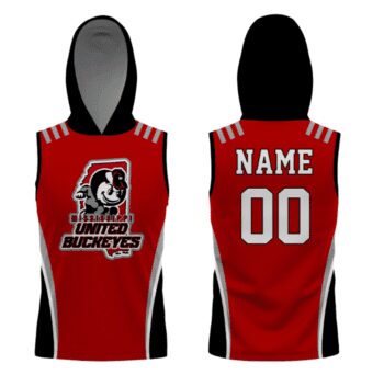 Flag Football Sleeveless Hoodies